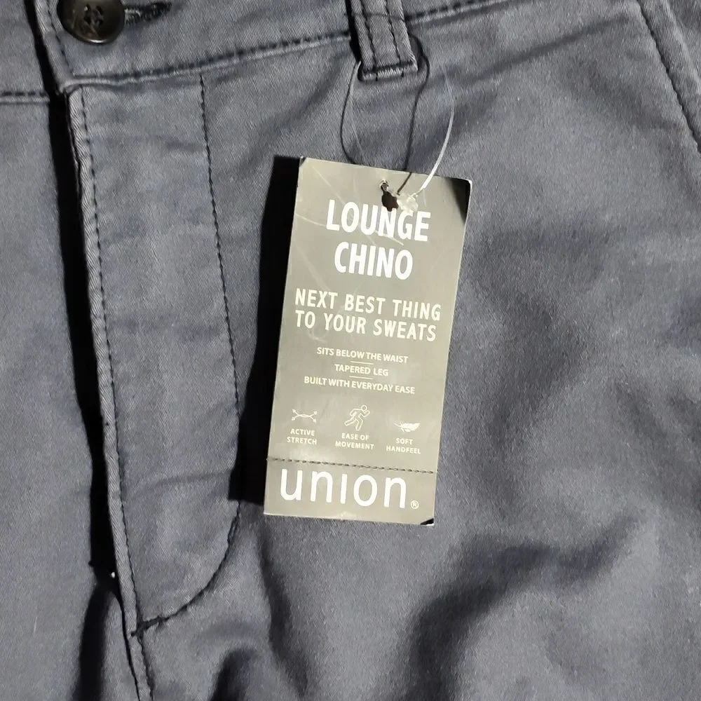 Union Lounge gray Chino pants, nwt (32)